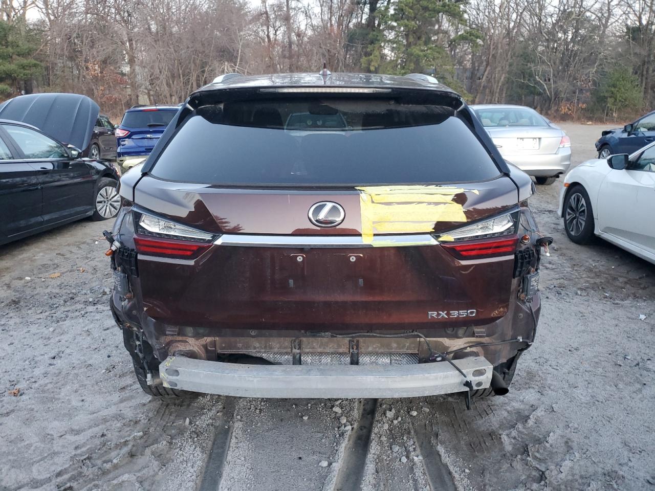 2017 Lexus RX VIN 2T2BZMCA3HC088940 Copart auction photo, rear end / side damage thumbnail 6