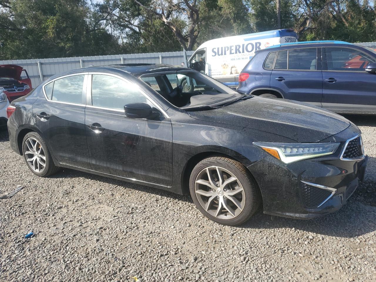 2022 Acura ILX VIN 19UDE2F73NA003903 Copart auction photo, water/flood damage thumbnail 4