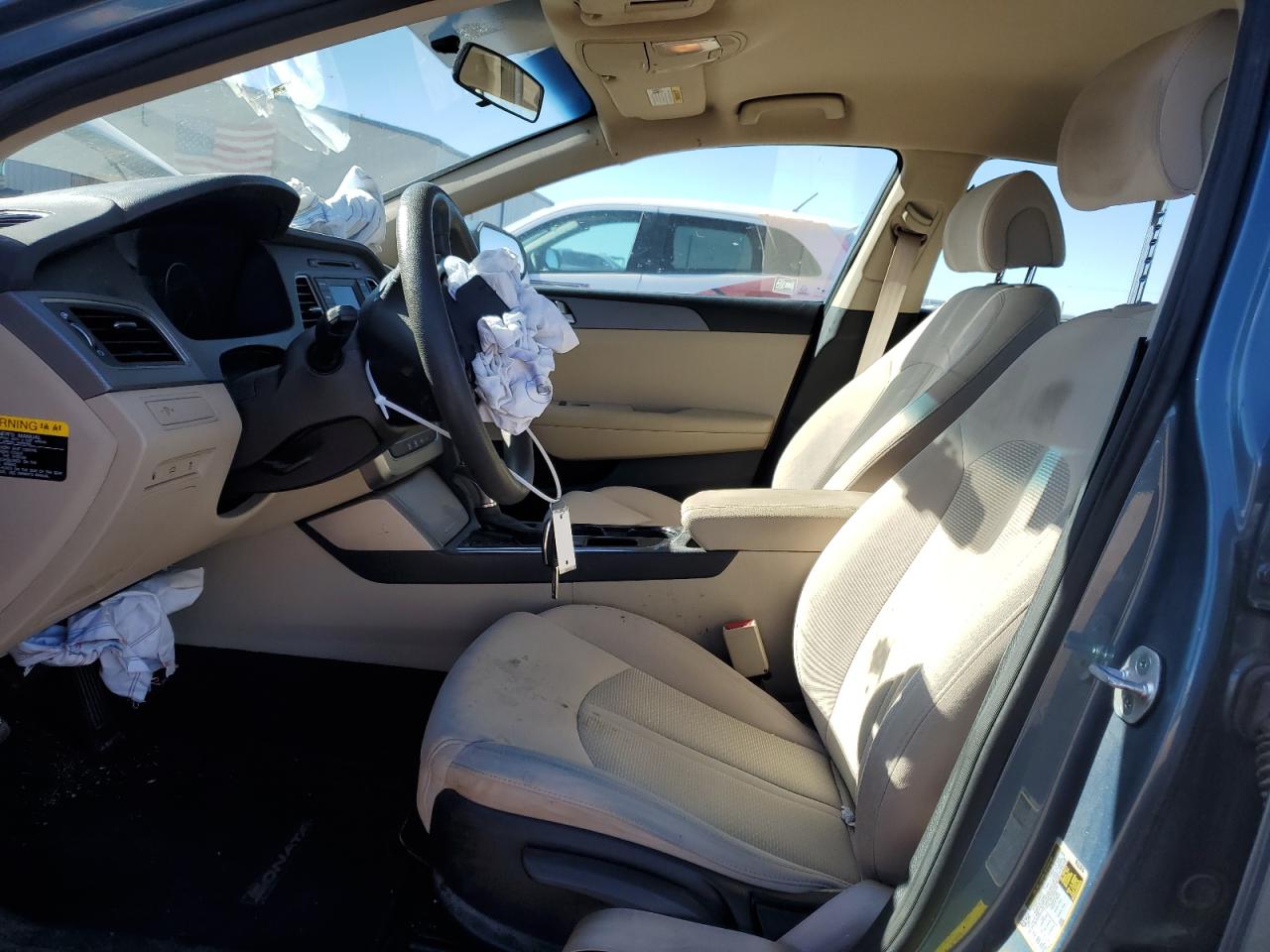 2015 Hyundai Sonata VIN 5NPE24AF2FH145594 Copart auction photo, front end / minor dent/scratches damage thumbnail 7
