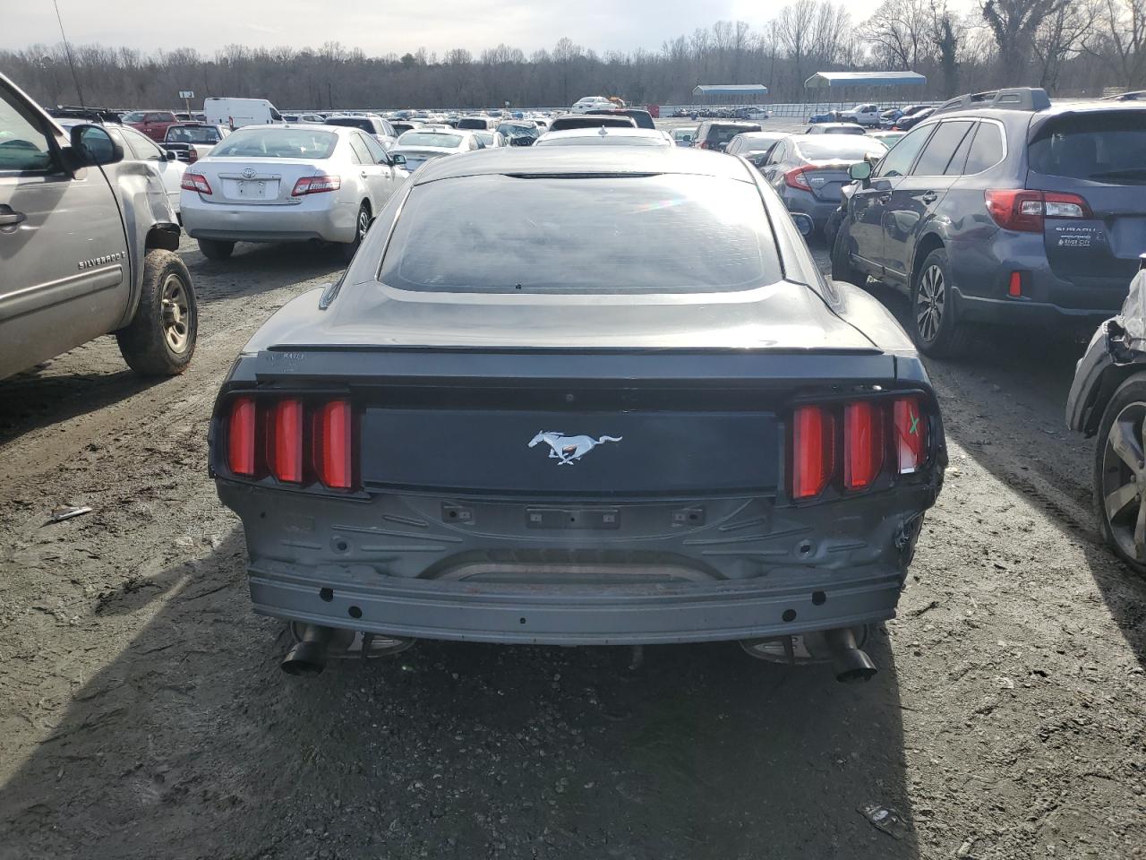 2016 Ford Mustang VIN 1FA6P8TH1G5226363 Copart auction photo, rear end damage thumbnail 6
