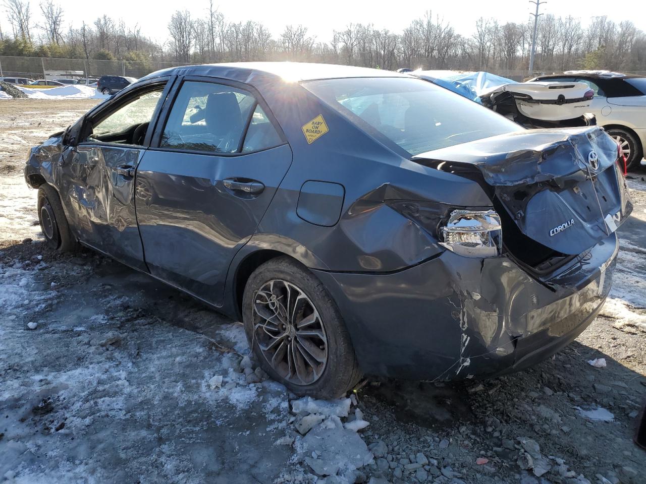 2015 Toyota Corolla VIN 5YFBURHE7FP271623 Copart auction photo, all over damage thumbnail 2