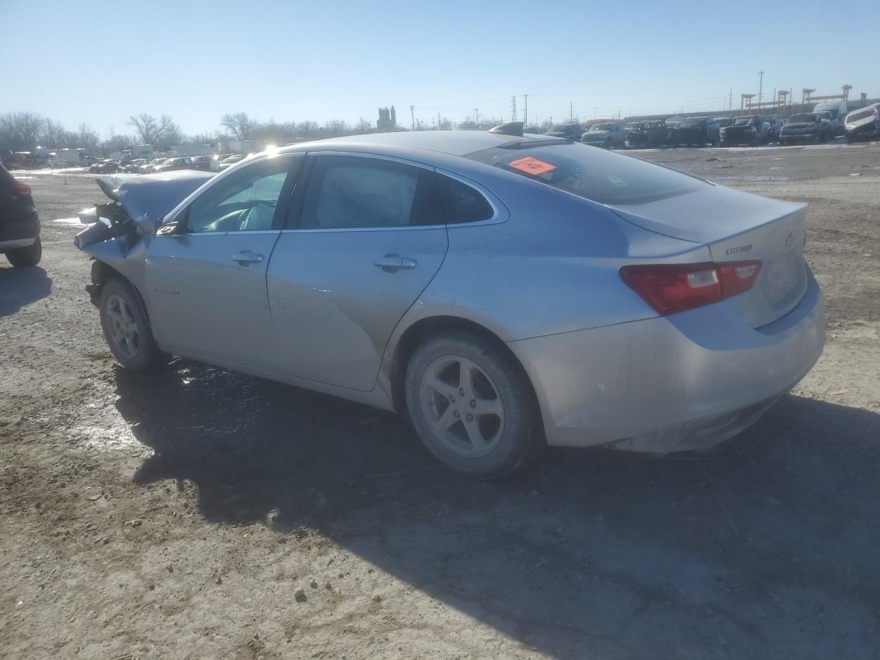 2017 Chevrolet Malibu VIN 1G1ZB5ST9HF209700 Copart auction photo, biohazard/chemical / front end damage thumbnail 2