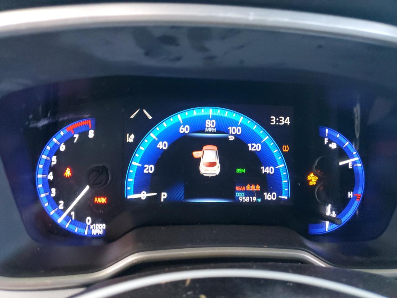 2019 Toyota Corolla VIN JTNK4RBE3K3021710 Copart auction photo, front end damage thumbnail 9