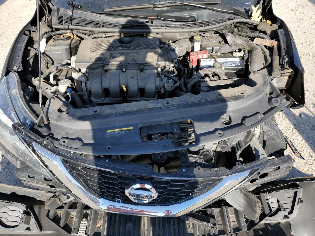2016 Nissan Sentra VIN 3N1AB7AP7GY328277 Copart auction photo, front end damage thumbnail 11