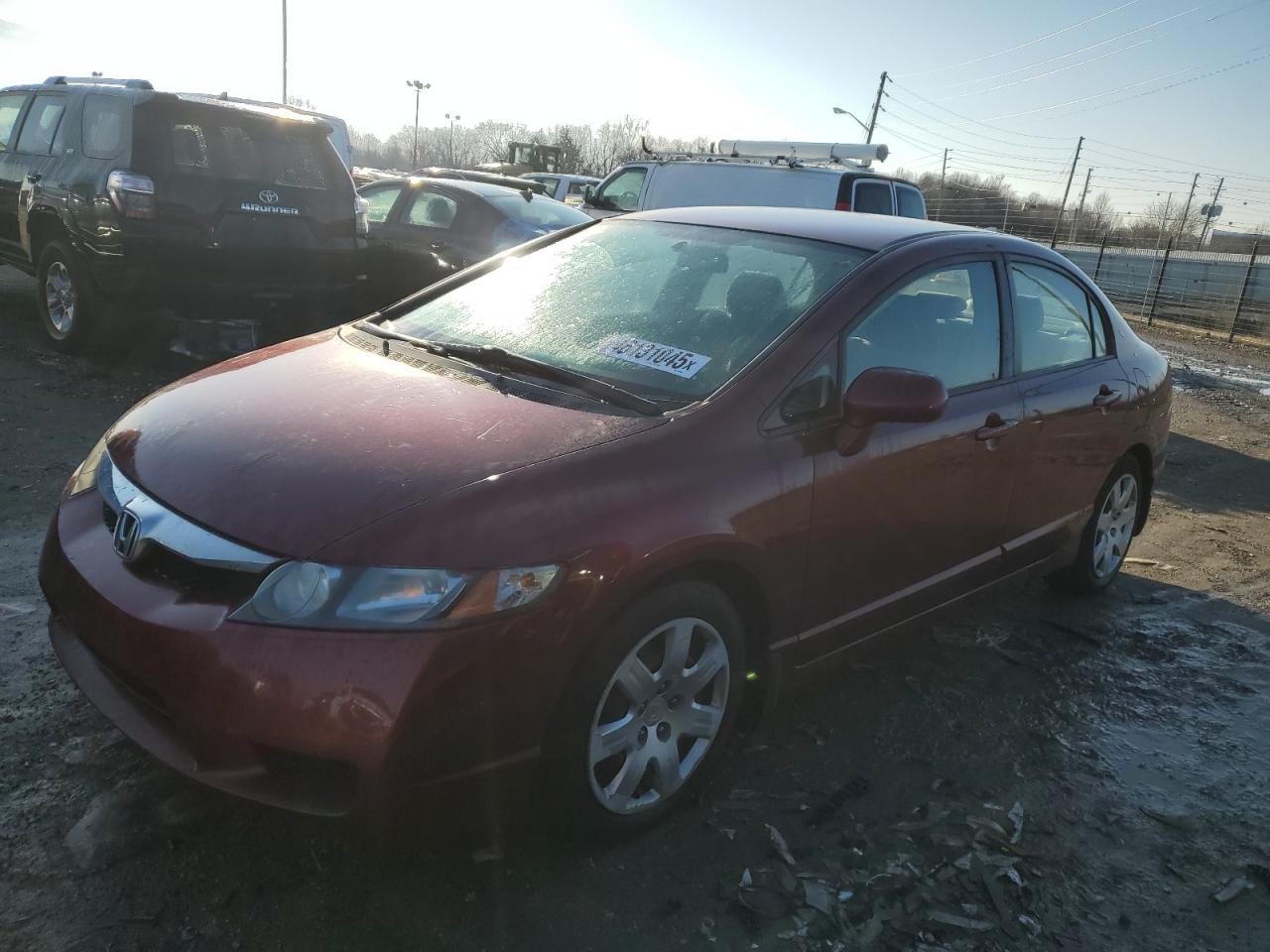 2009 Honda Civic VIN 19XFA16539E051349