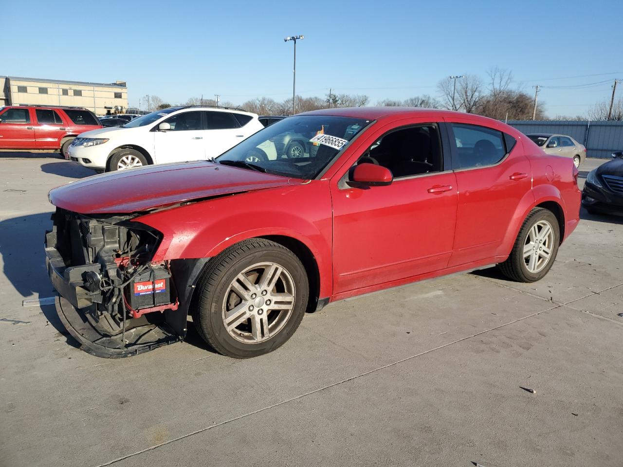 2013 Dodge Avenger VIN 1C3CDZCG2DN709072