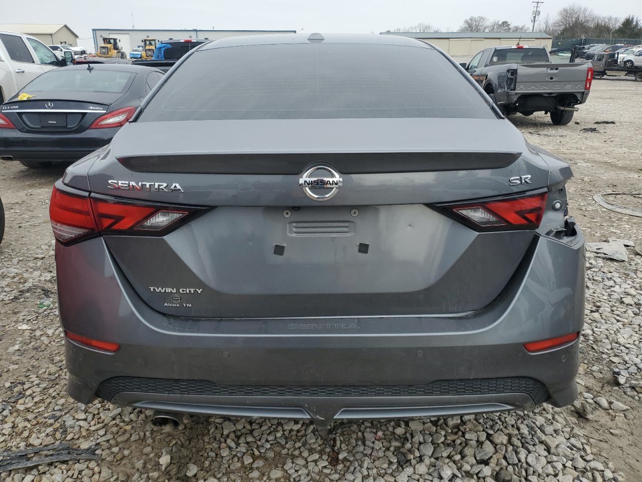 2021 Nissan Sentra VIN 3N1AB8DVXMY232669 Copart auction photo, front end / rear end damage thumbnail 6