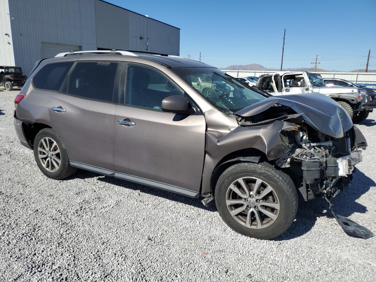 2013 Nissan Pathfinder VIN 5N1AR2MM6DC675077 Copart auction photo, all over damage thumbnail 4