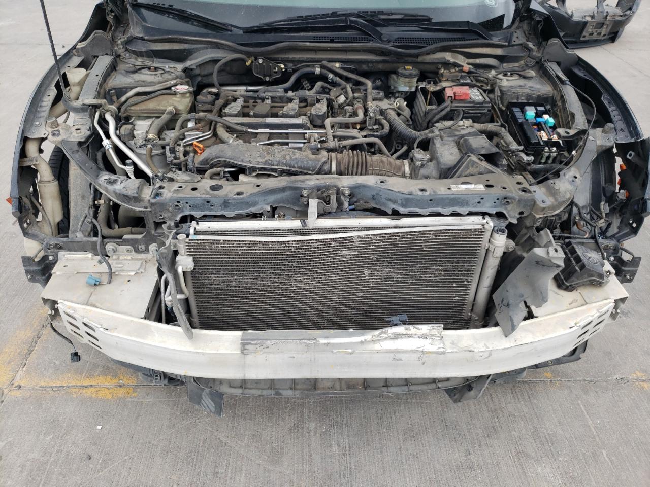 2018 Honda Civic VIN JHMFC1F70JX024611 Copart auction photo, front end damage thumbnail 11