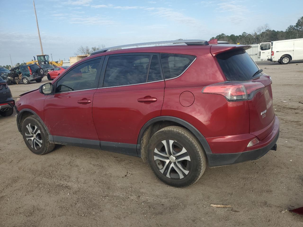 2018 Toyota RAV 4 VIN JTMZFREV5JD111975 Copart auction photo, front end damage thumbnail 2