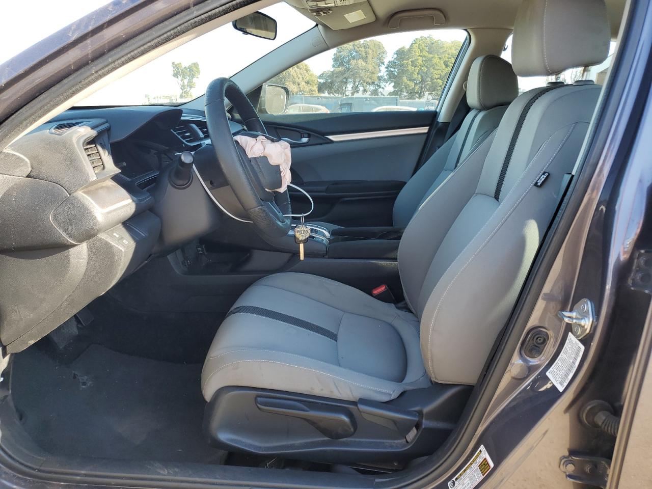 2016 Honda Civic VIN 19XFC2F53GE232612 Copart auction photo, front end / rear end damage thumbnail 7