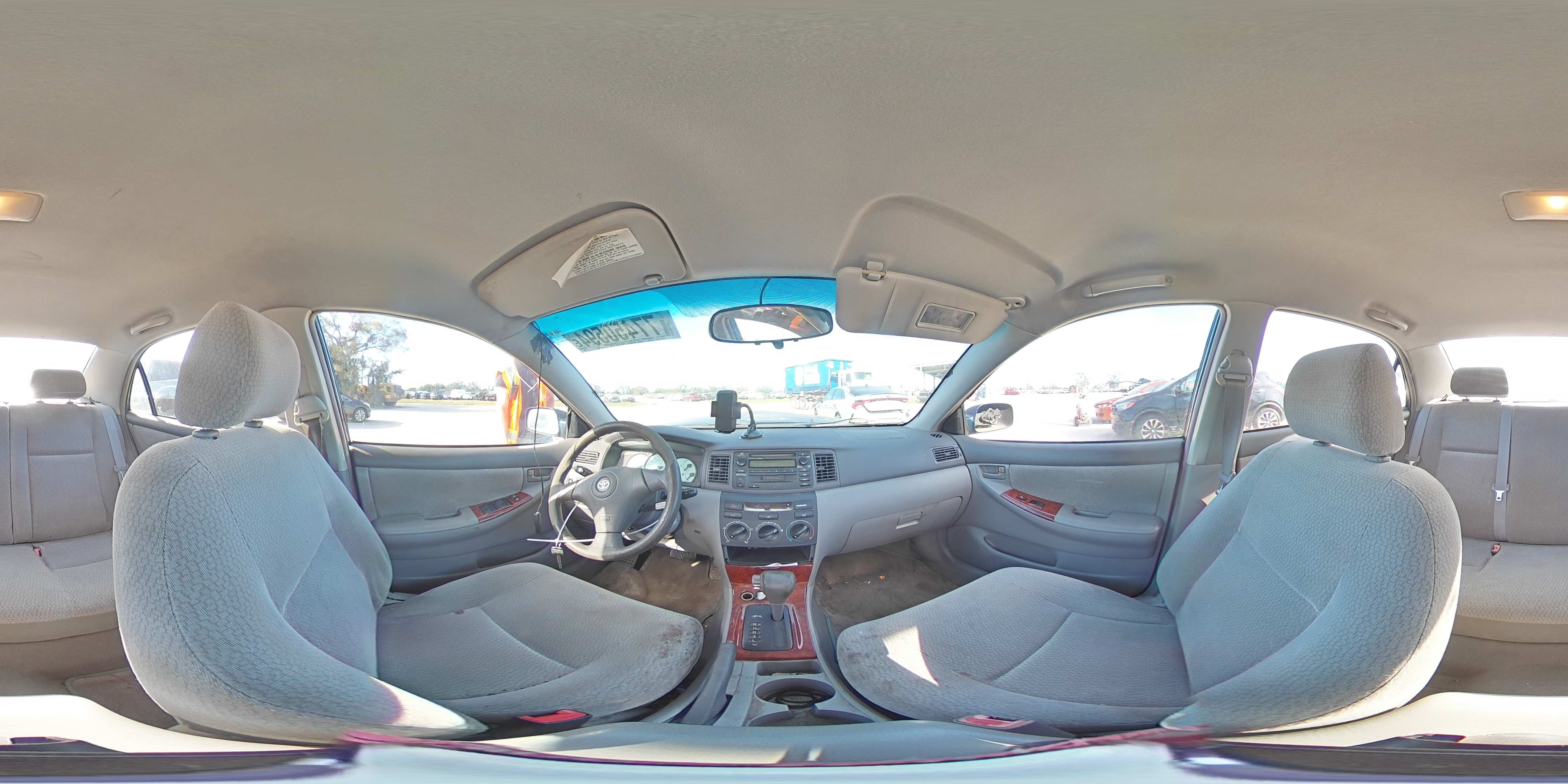 2003 Toyota Corolla VIN 1NXBR32E53Z169996 Copart auction photo, front end damage thumbnail 12