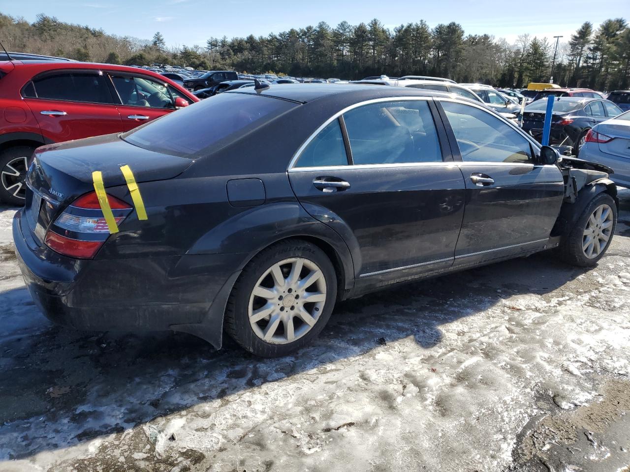 2008 Mercedes-Benz S-klasse VIN WDDNG86X48A203585 Copart auction photo, front end / minor dent/scratches damage thumbnail 3