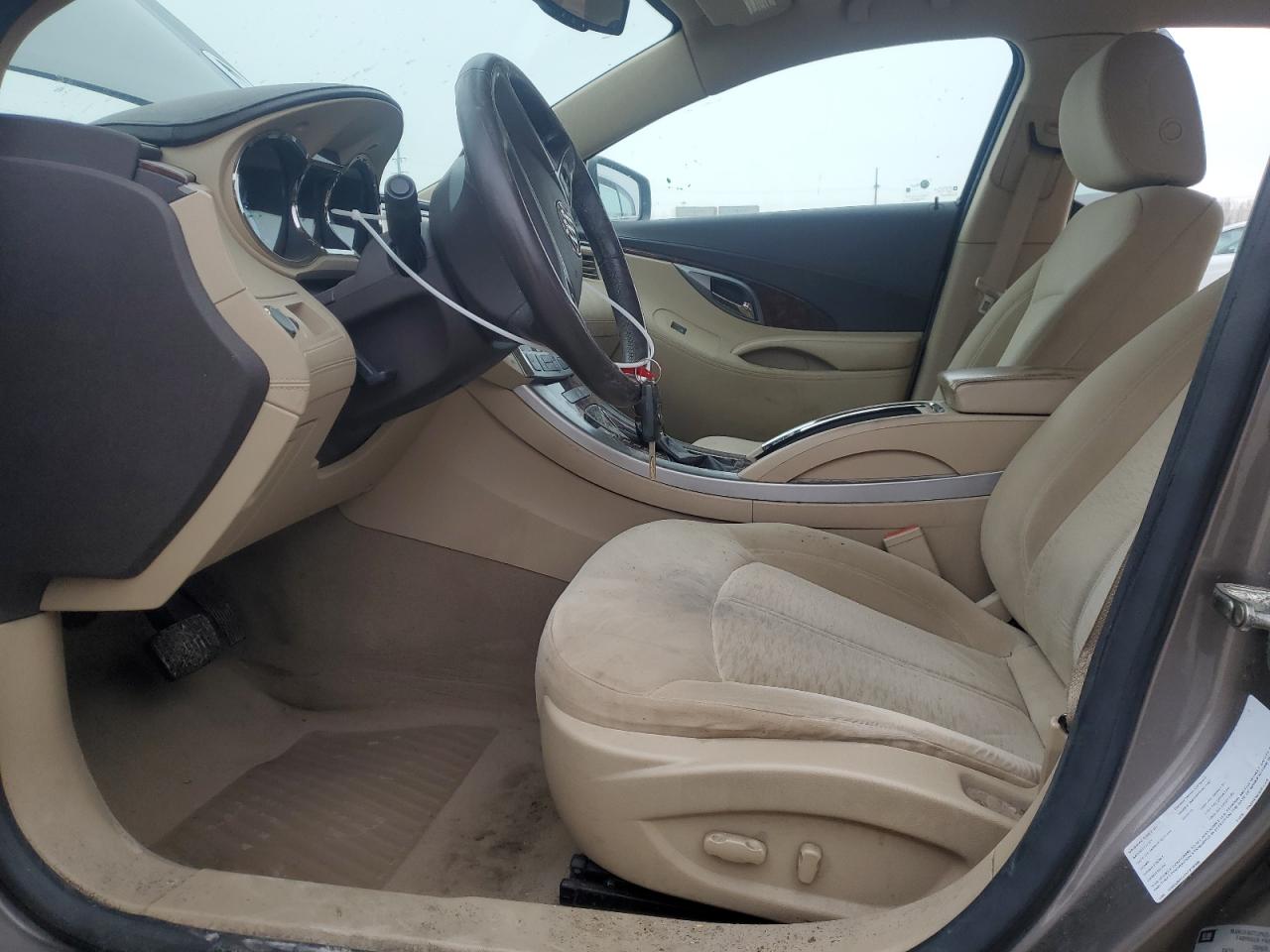2010 Buick LaCrosse VIN 1G4GJ5EG1AF210308 Copart auction photo, front end damage thumbnail 7