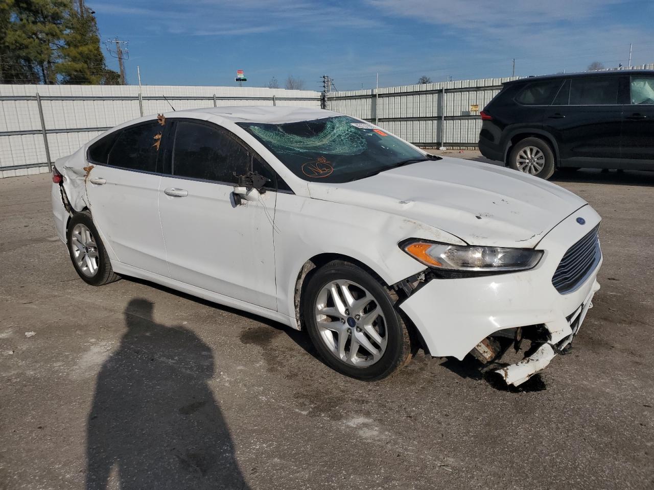 2016 Ford Fusion VIN 1FA6P0H78G5124253 Copart auction photo, all over / undercarriage damage thumbnail 4