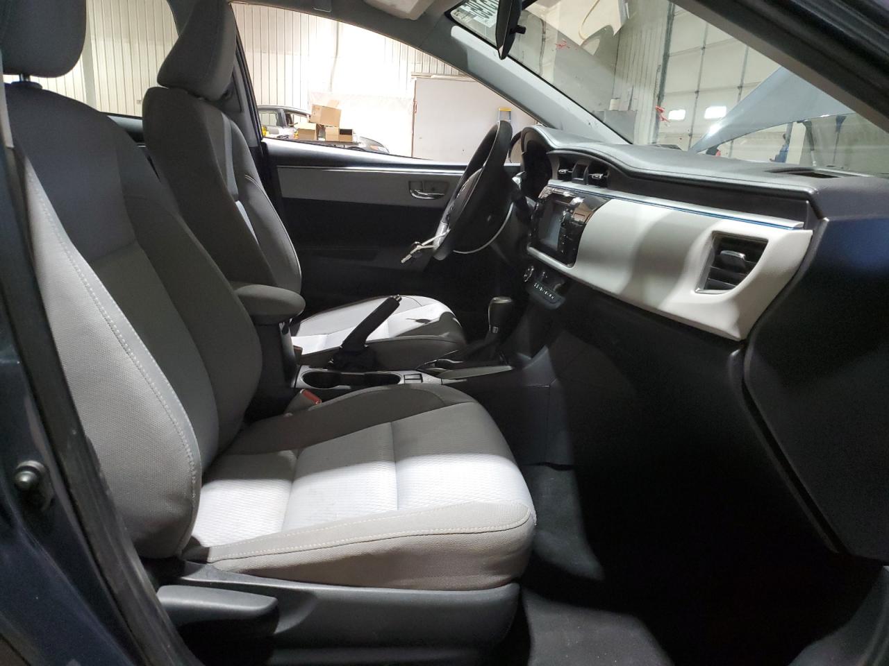 2016 Toyota Corolla VIN 2T1BURHEXGC687697 Copart auction photo, front end / side damage thumbnail 7