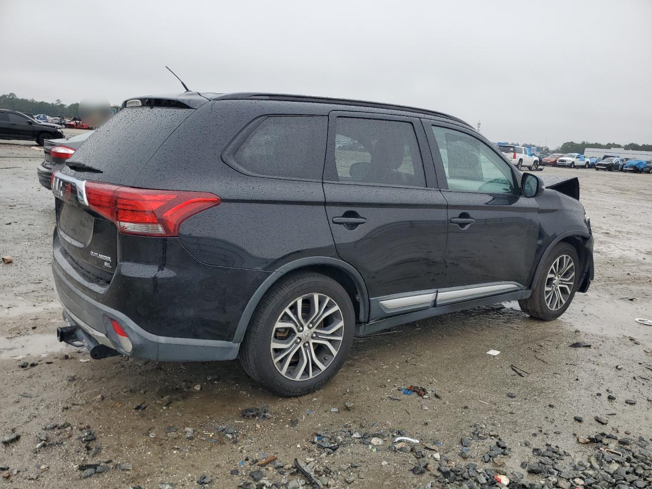 2016 Mitsubishi Outlander VIN JA4AZ3A33GZ037211 Copart auction photo, front end / side damage thumbnail 3