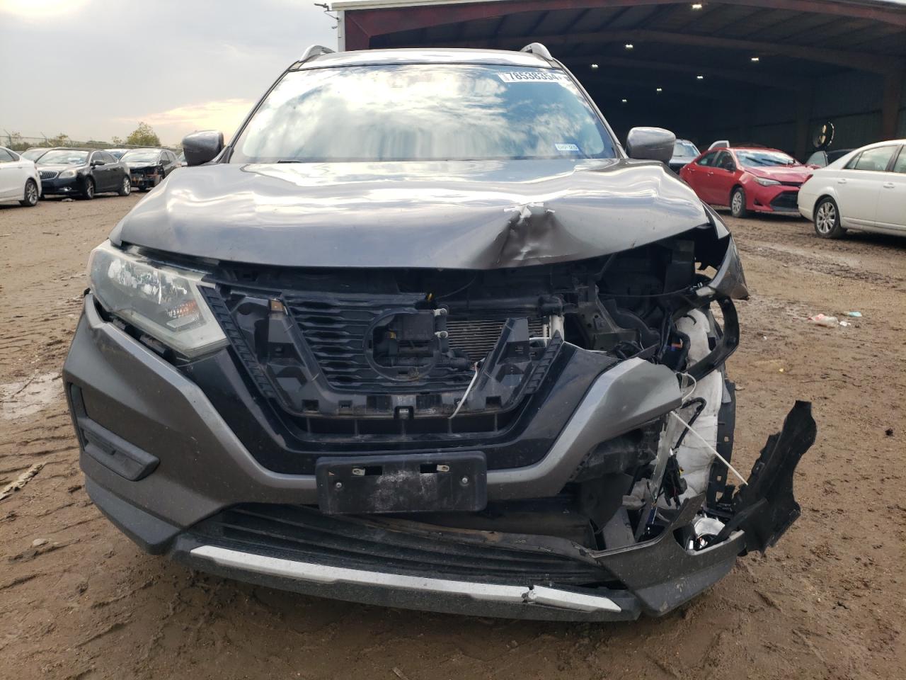 2019 Nissan Rogue VIN 5N1AT2MT7KC784220 Copart auction photo, front end / mechanical damage thumbnail 5
