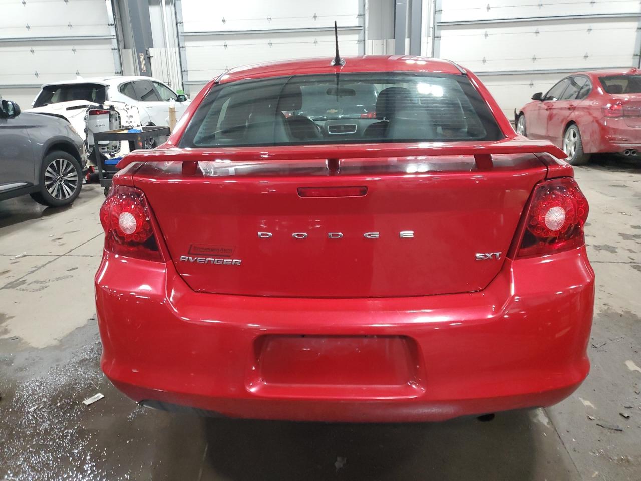 2013 Dodge Avenger VIN 1C3CDZCB2DN611146 Copart auction photo, front end damage thumbnail 6
