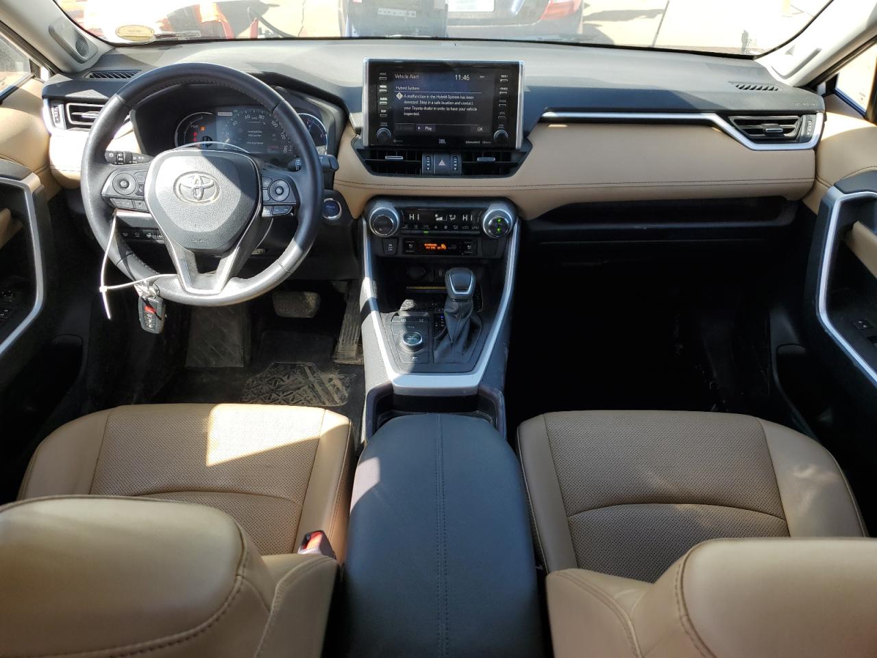 2020 Toyota RAV 4 VIN 4T3DWRFV8LU007088 Copart auction photo, front end damage thumbnail 8
