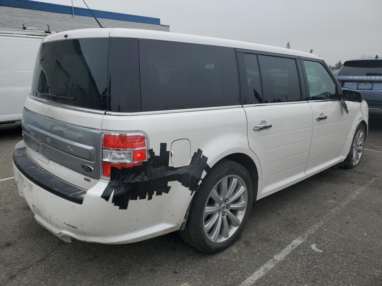 2019 Ford Flex VIN 2FMHK6D84KBA30700 Copart auction photo, front end damage thumbnail 3