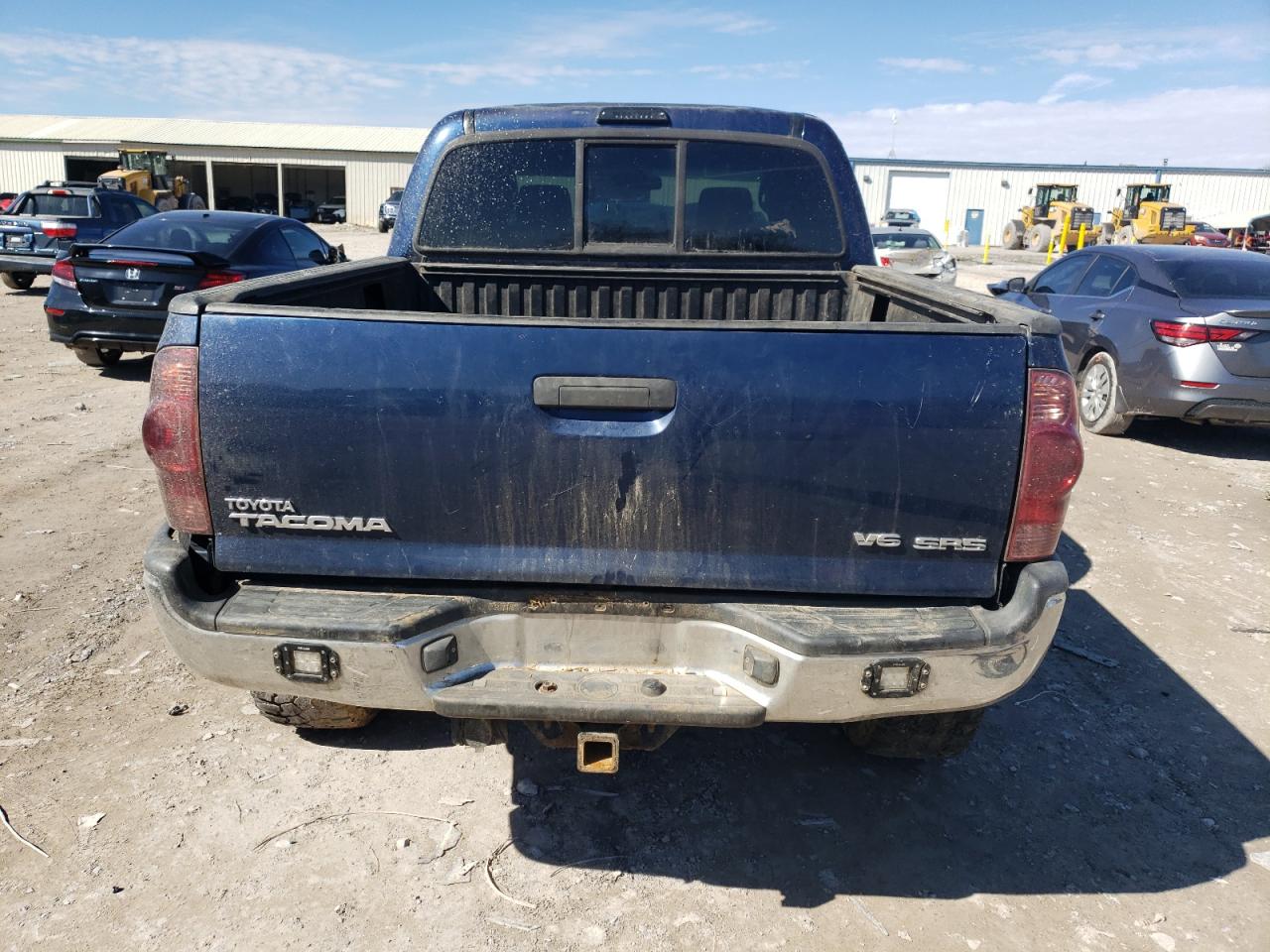 2008 Toyota Tacoma VIN 5TELU42N78Z530639 Copart auction photo, front end damage thumbnail 6