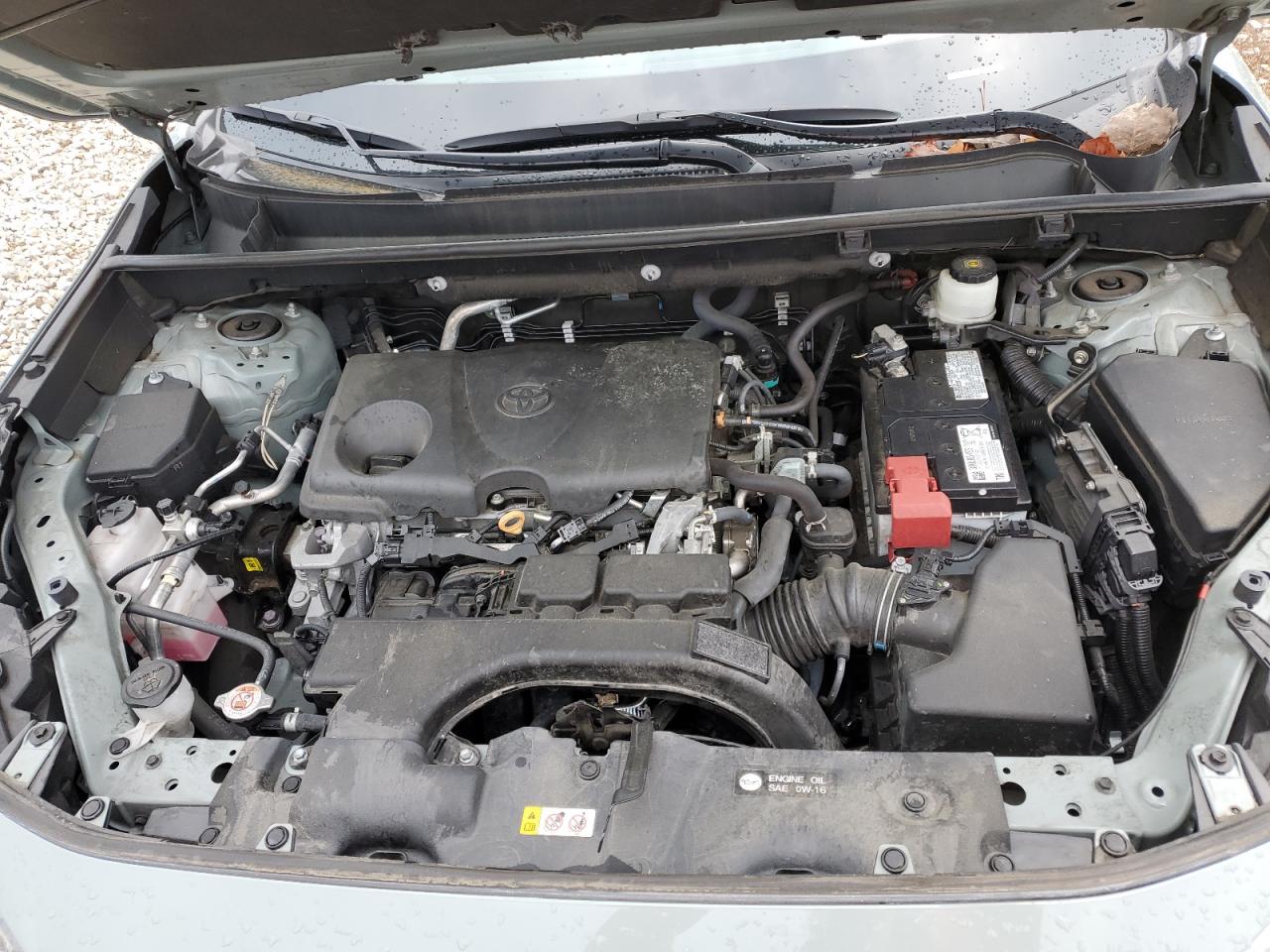 2021 Toyota RAV 4 VIN 2T3W1RFV9MW171426 Copart auction photo, rear end damage thumbnail 13