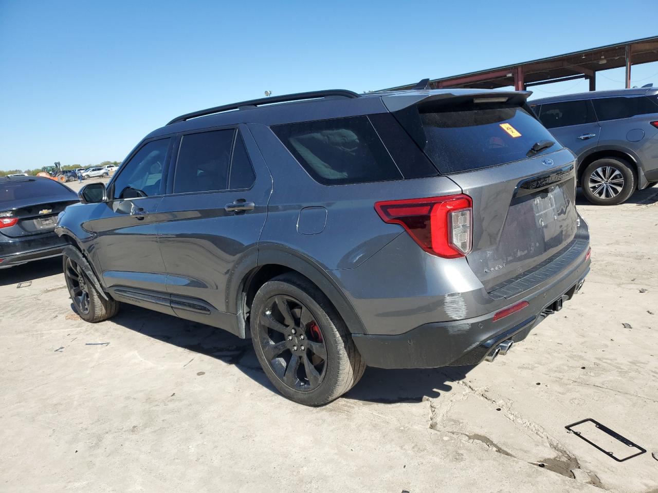 2021 Ford Explorer VIN 1FM5K8GC8MGA94846 Copart auction photo, front end damage thumbnail 2