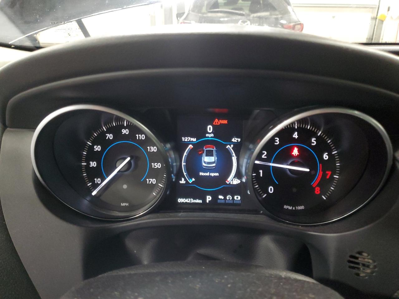 2018 Jaguar F-Pace VIN SADCK2FXXJA255410 Copart auction photo, front end damage thumbnail 9