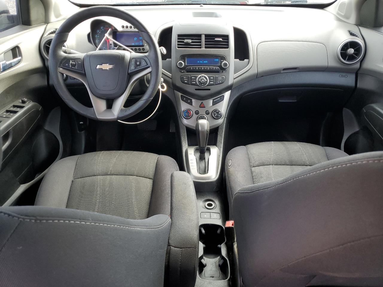 2012 Chevrolet Sonic VIN 1G1JC6SHXC4227588 Copart auction photo, front end damage thumbnail 8