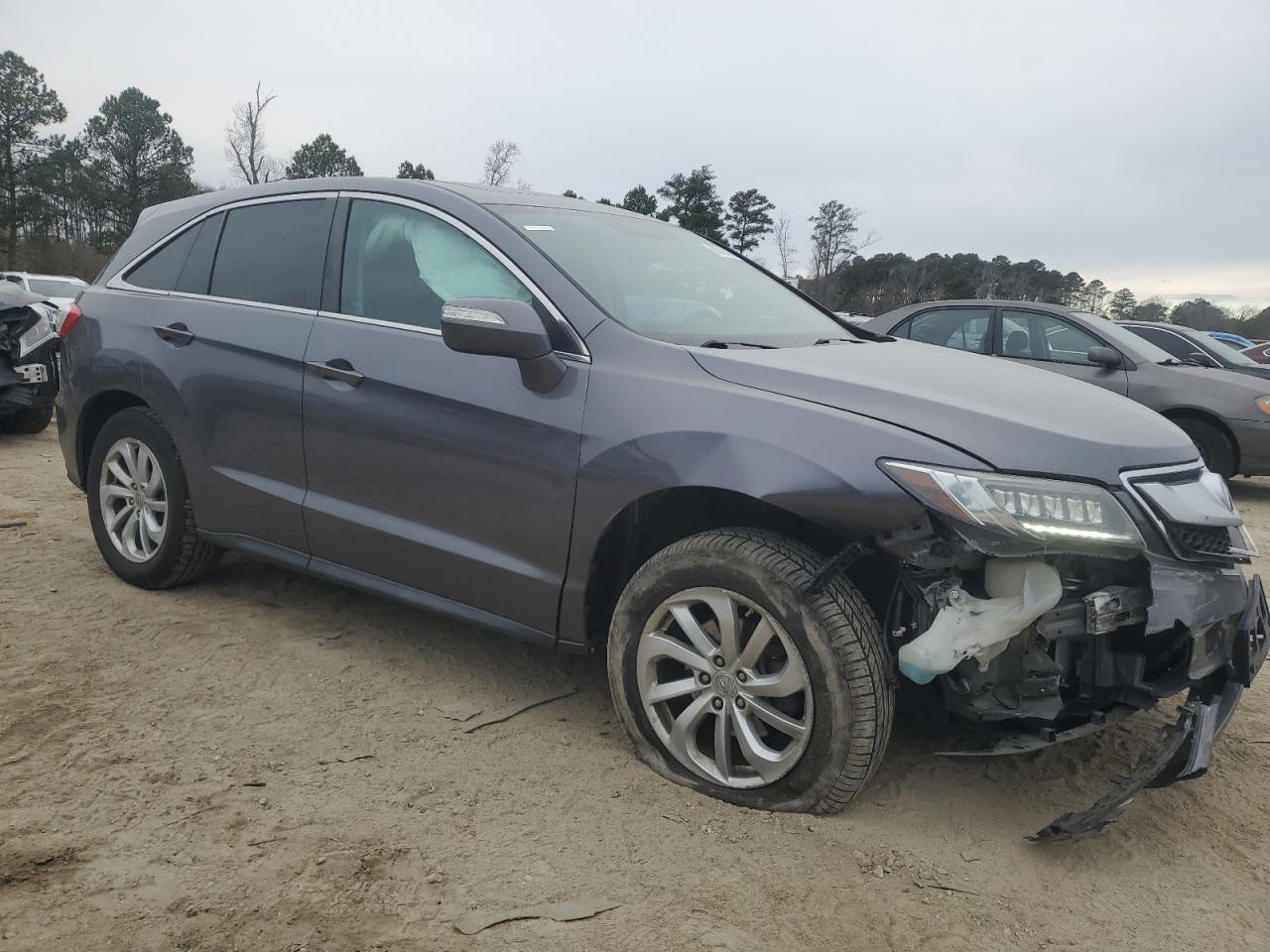 2018 Acura RDX VIN 5J8TB3H37JL011778 Copart auction photo, front end damage thumbnail 4