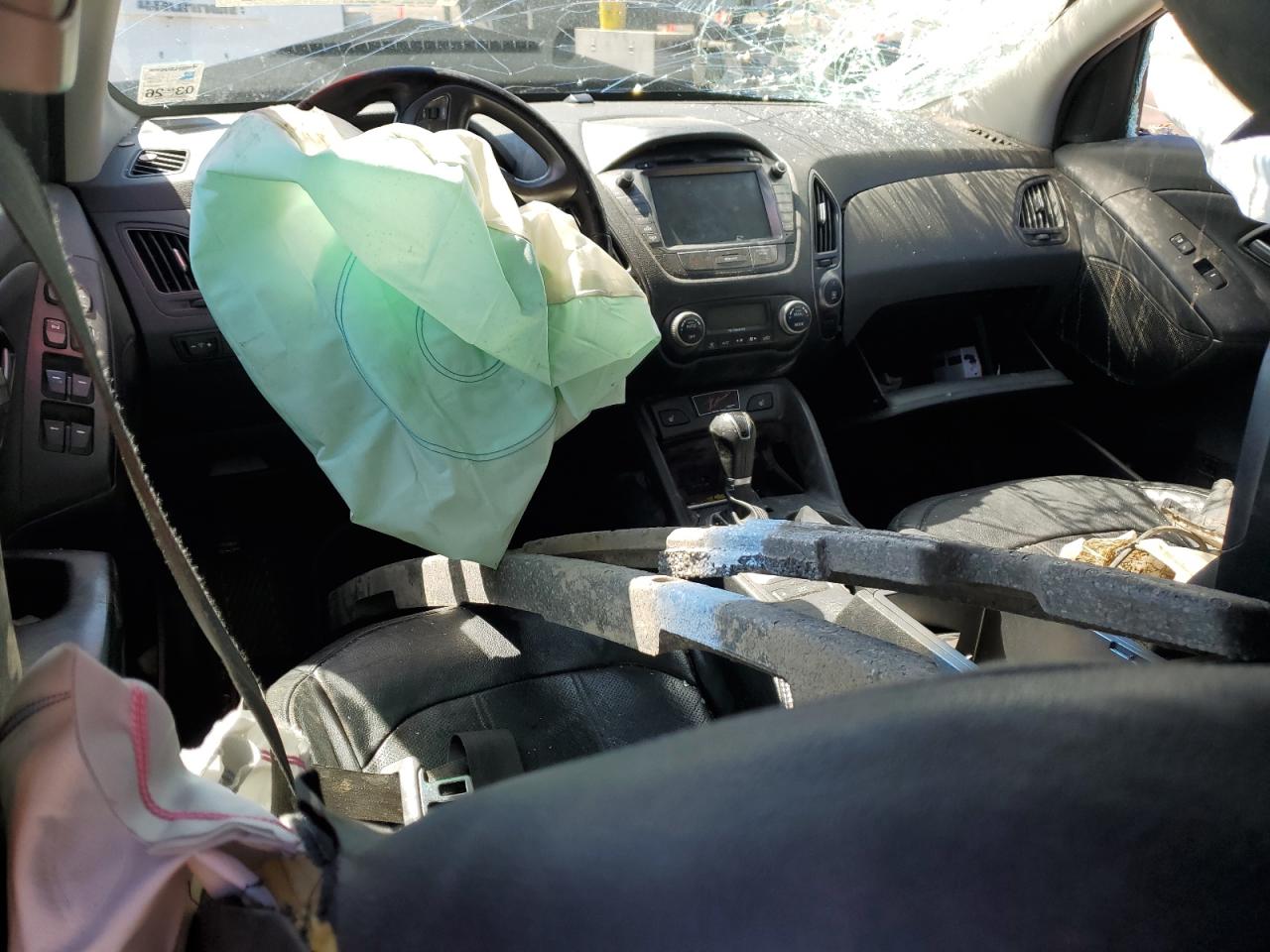2014 Hyundai Tucson VIN KM8JUCAG5EU936939 Copart auction photo, rollover damage thumbnail 8