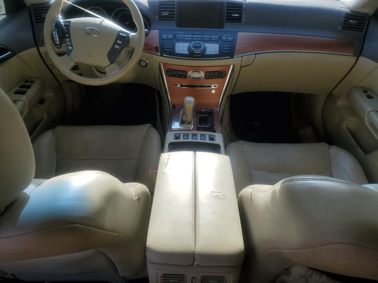 2007 Infiniti M VIN JNKAY01F37M454700 Copart auction photo, front end / side damage thumbnail 8