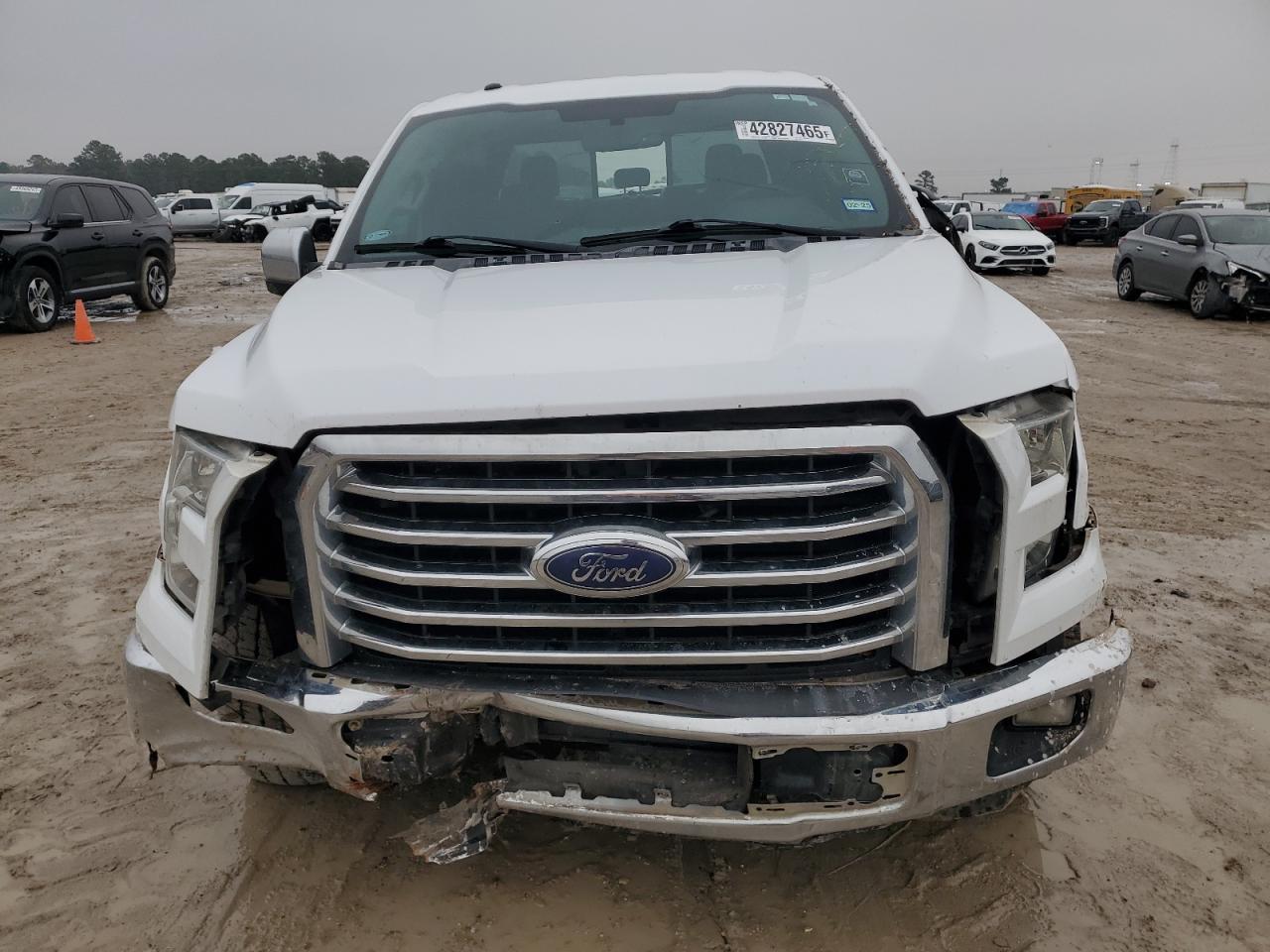 2015 Ford F-150 VIN 1FTEW1CP1FKE83157 Copart auction photo, front end / side damage thumbnail 5
