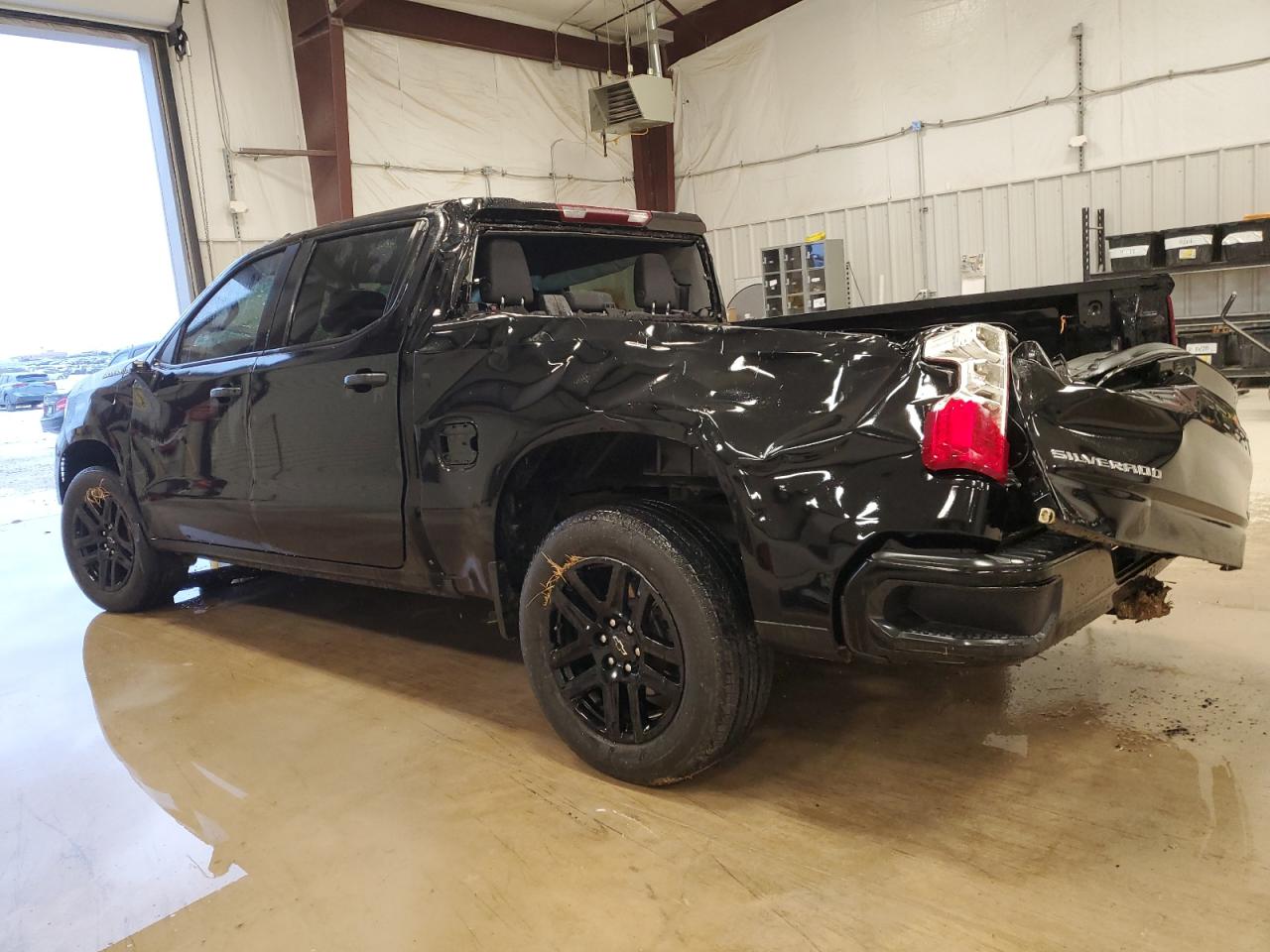 2023 Chevrolet Silverado VIN 3GCPABEK2PG139098 Copart auction photo, rollover / normal wear damage thumbnail 2
