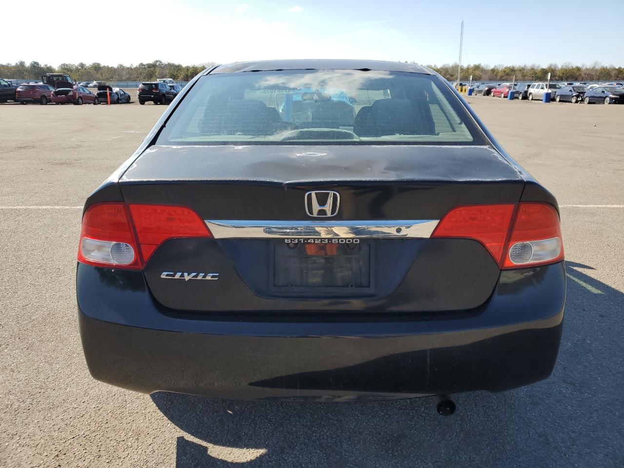 2011 Honda Civic VIN 2HGFA1F50BH537886 Copart auction photo, minor dent/scratches damage thumbnail 6