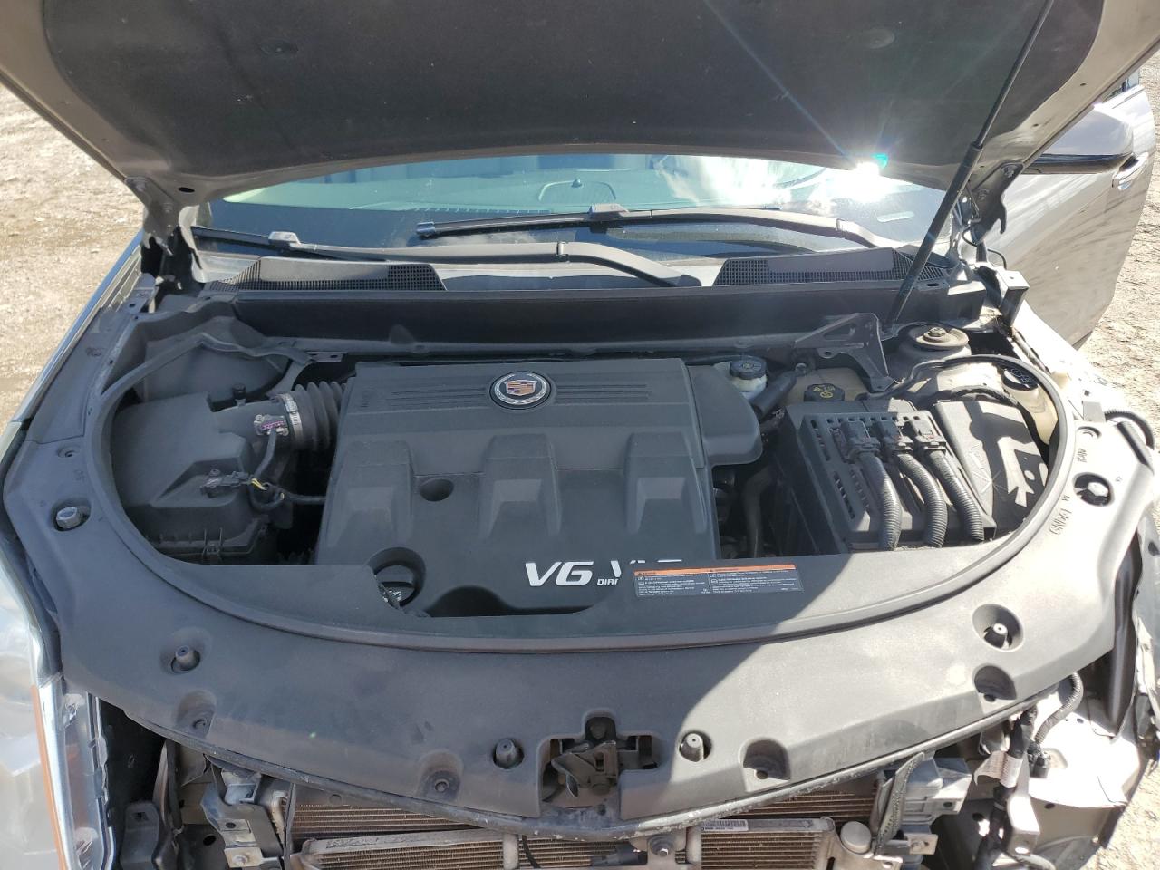 2011 Cadillac SRX VIN 3GYFNDEY7BS673925 Copart auction photo, front end damage thumbnail 12