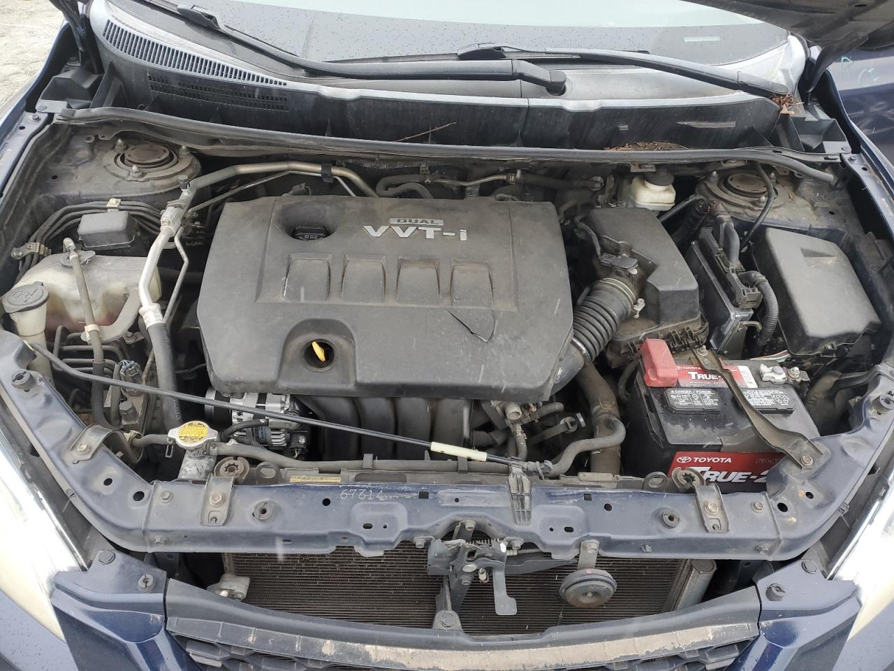 2010 Toyota Corolla VIN 2T1KU4EE9AC343504 Copart auction photo, side damage thumbnail 11