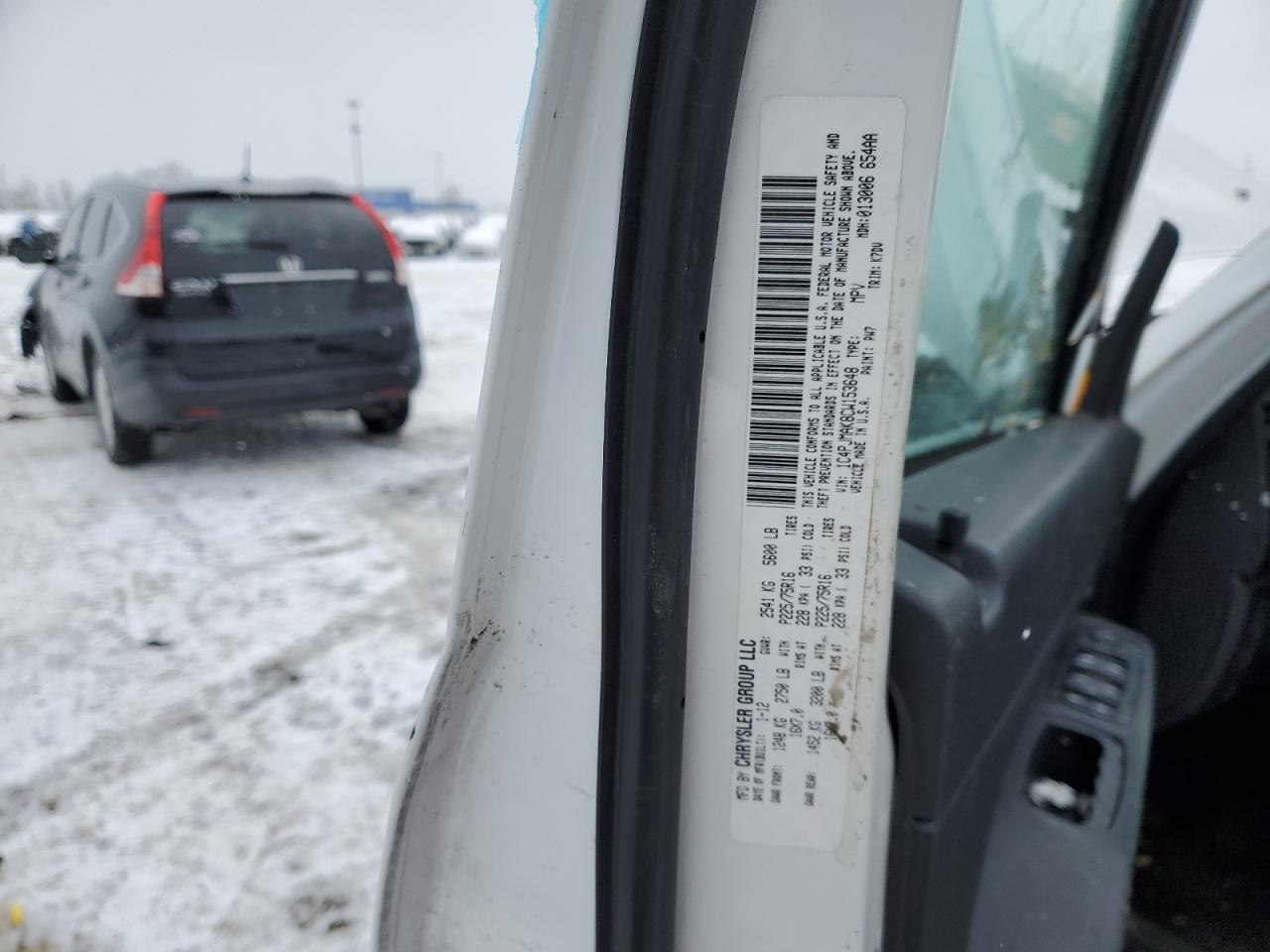 2012 Jeep Liberty (North America) VIN 1C4PJMAK8CW153648 Copart auction photo, side / front end damage thumbnail 13