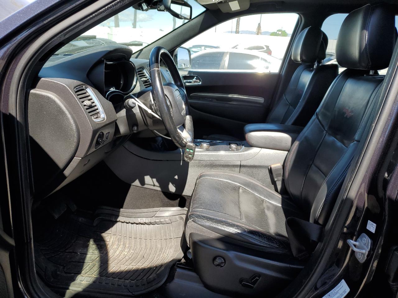2014 Dodge Durango VIN 1C4SDJCT4EC354411 Copart auction photo, front end / side damage thumbnail 7