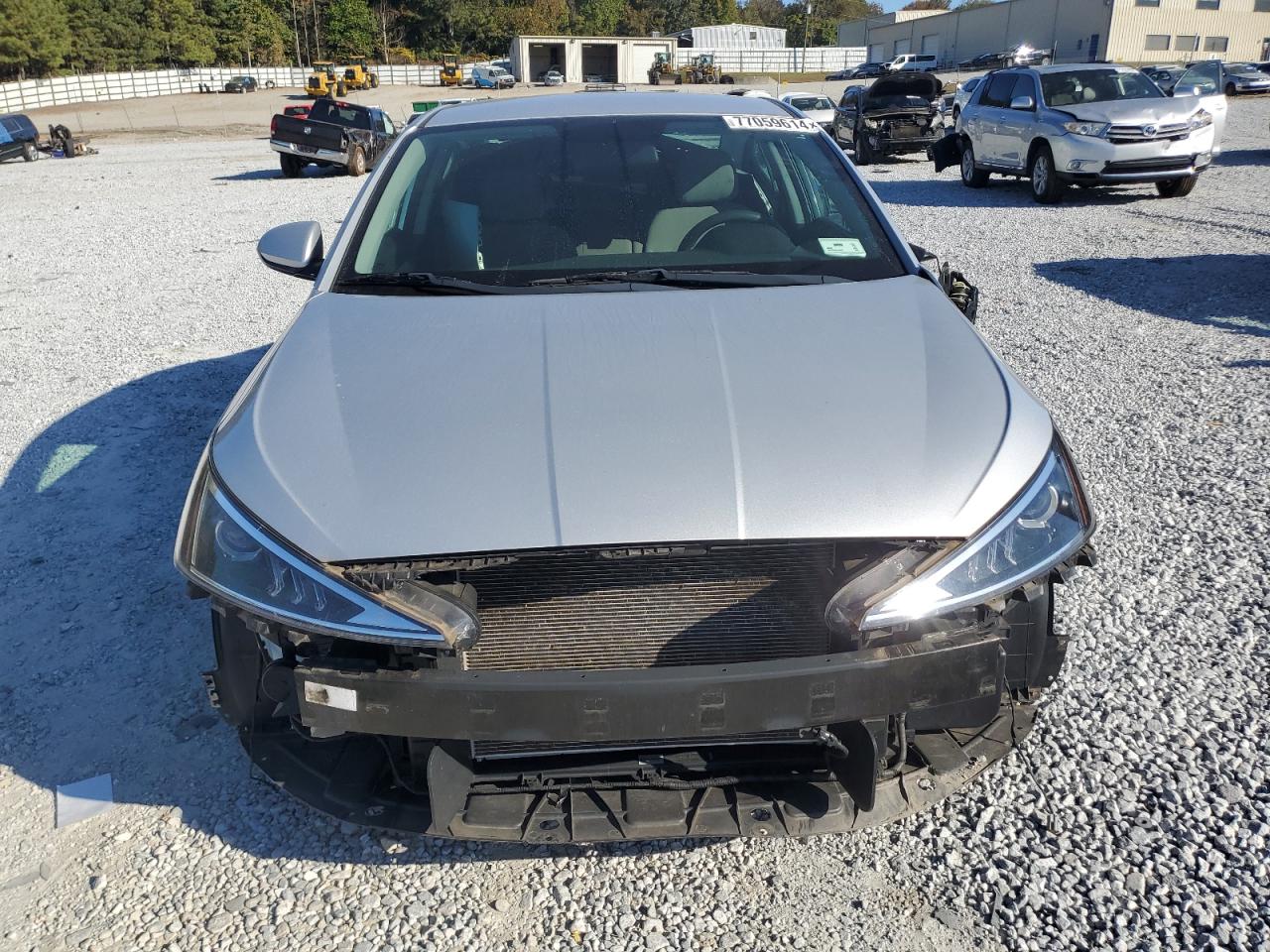 2019 Hyundai Elantra VIN 5NPD74LF9KH436372 Copart auction photo, front end / side damage thumbnail 5