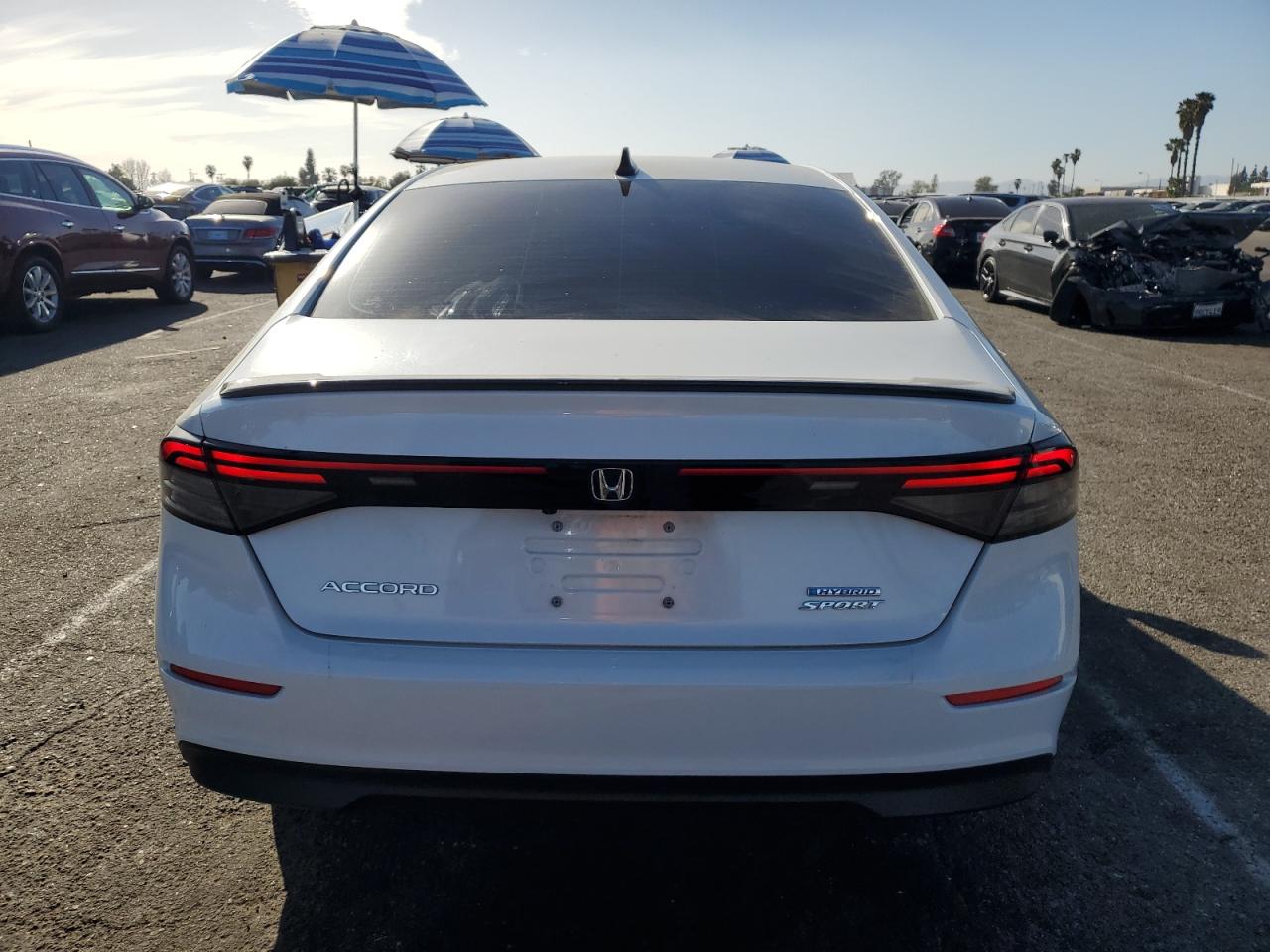 2024 Honda Accord VIN 1HGCY2F57RA084489 Copart auction photo, undercarriage / side damage thumbnail 6