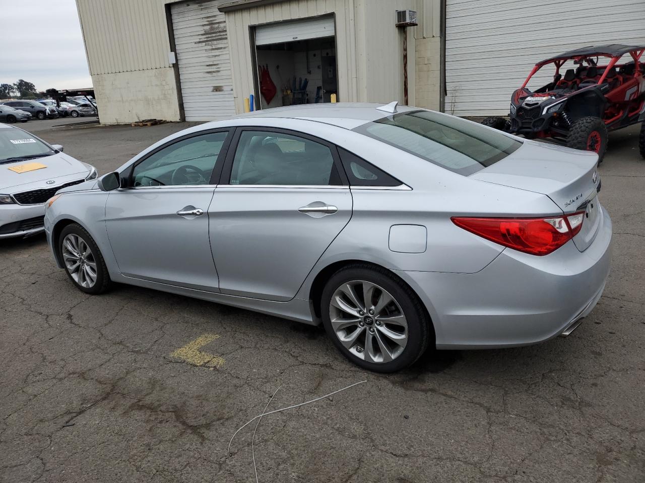 2011 Hyundai Sonata VIN 5NPEC4AC3BH181114 Copart auction photo, side damage thumbnail 2