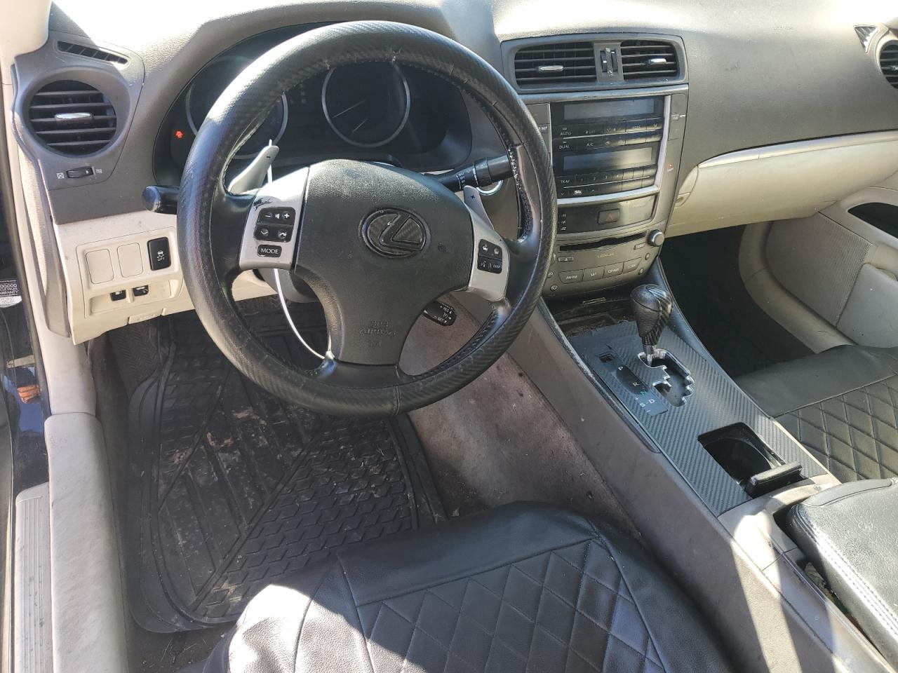 2012 Lexus IS VIN JTHBF5C21C5168141 Copart auction photo, front end damage thumbnail 8