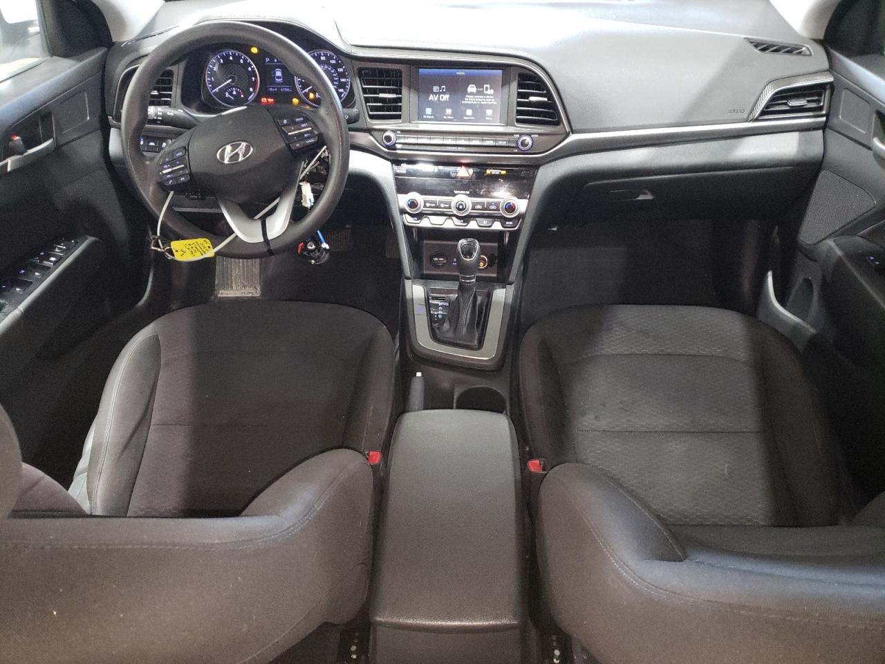 2020 Hyundai Elantra VIN 5NPD84LF1LH574602 Copart auction photo, vandalism damage thumbnail 8