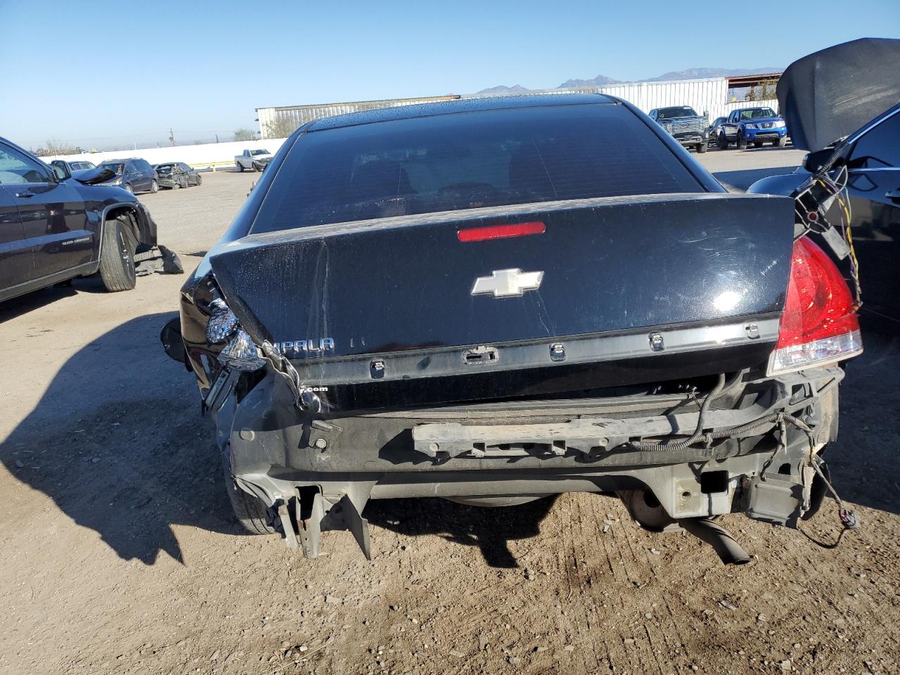 2010 Chevrolet Impala VIN 2G1WB5EN5A1197400 Copart auction photo, rear end damage thumbnail 6