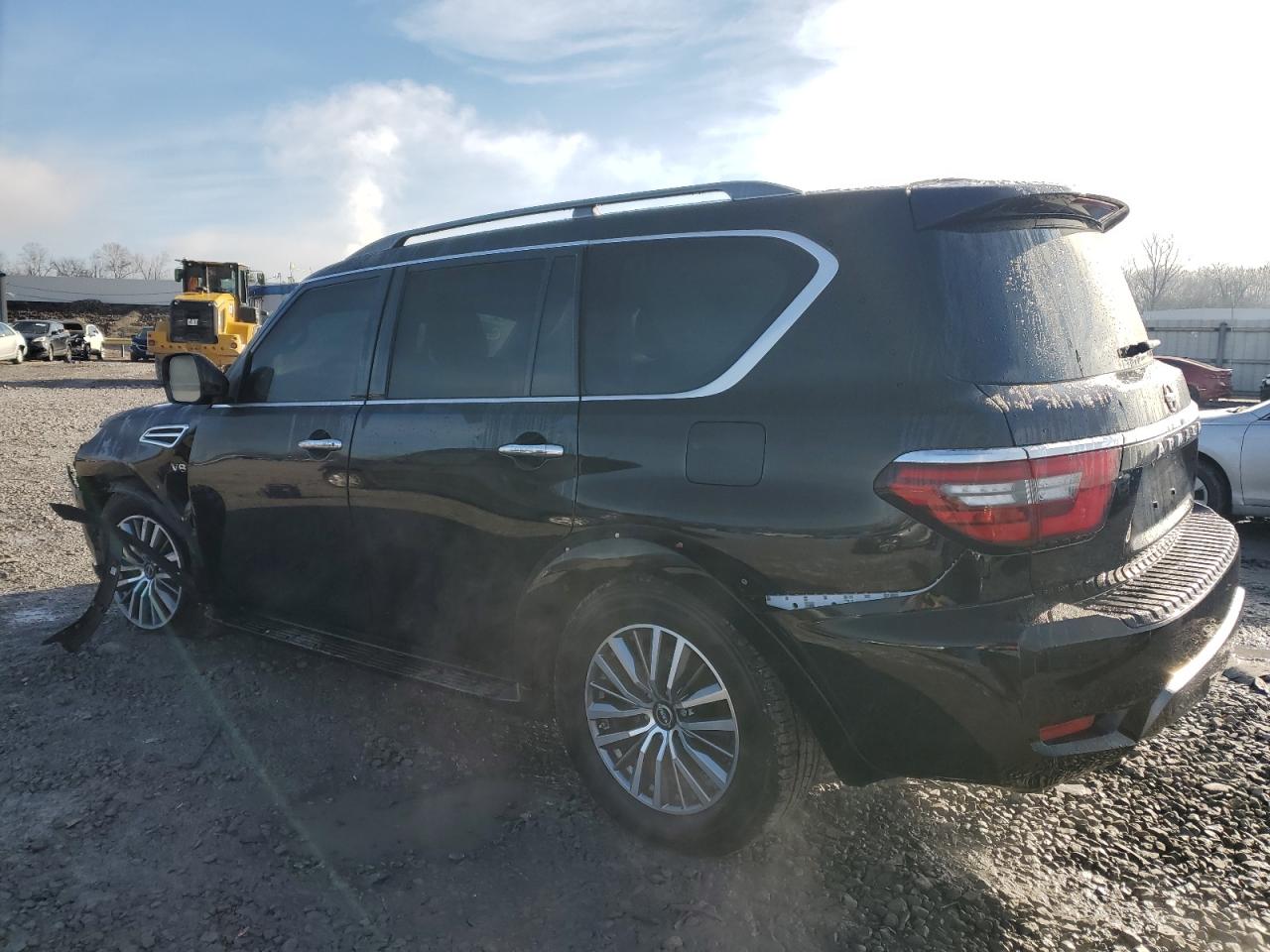2021 Nissan Armada VIN JN8AY2BC8M9145034 Copart auction photo, front end damage thumbnail 2