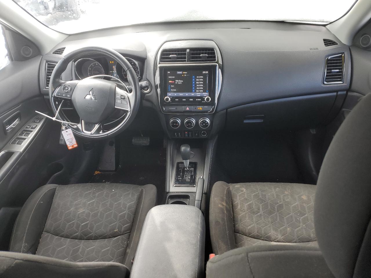 2021 Mitsubishi Outlander VIN JA4APVAU1MU012424 Copart auction photo, front end / side damage thumbnail 8