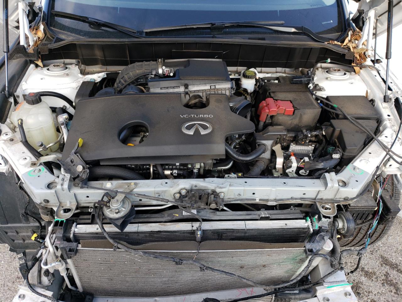 2020 Infiniti QX50 VIN 3PCAJ5M13LF109849 Copart auction photo, front end damage thumbnail 11