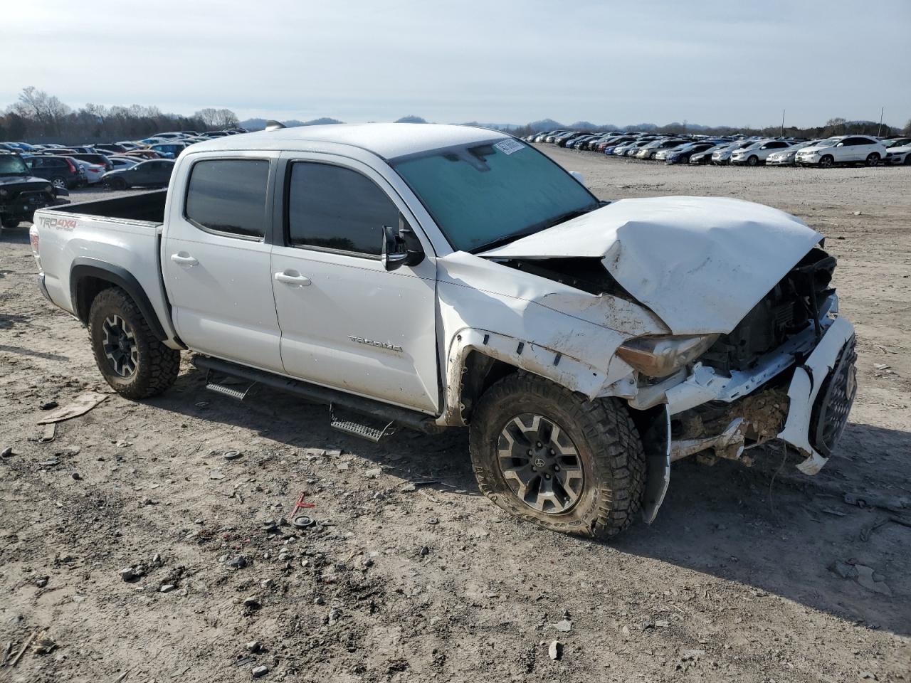 2020 Toyota Tacoma VIN 3TMCZ5AN0LM290798 Copart auction photo, front end / undercarriage damage thumbnail 4